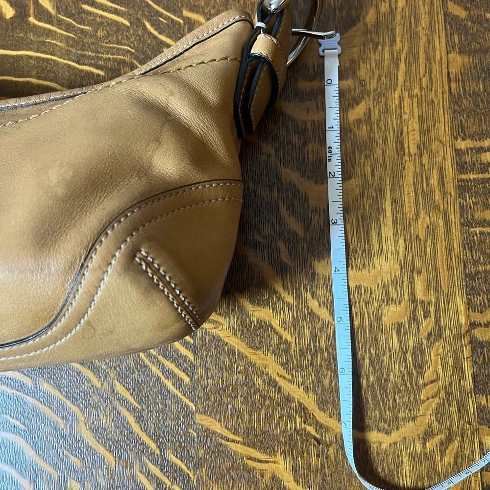 Coach Tan Leather SoHo Hobo Shoulder Bag - Picture 14 of 14